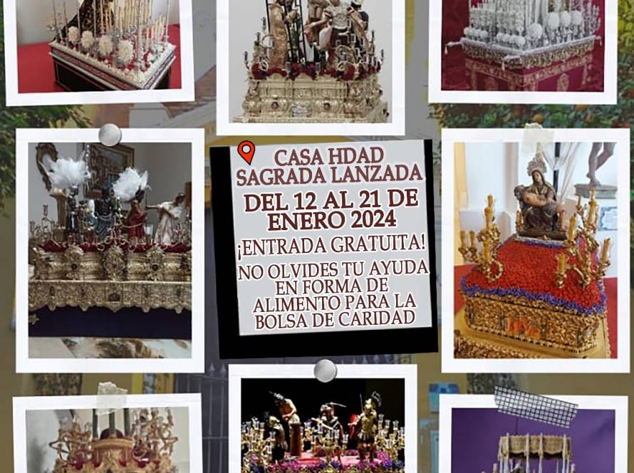 Exposición de pasos en miniatura de la Semana Santa de Andalucía